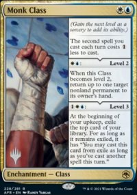 Classe: moine - Planeswalker symbol stamped promos