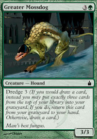 Grand chien de mousse - Ravnica: City of Guilds