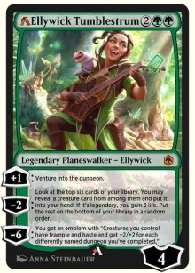 A-Ellywick Grattechambard - MTG Arena: Rebalanced Cards