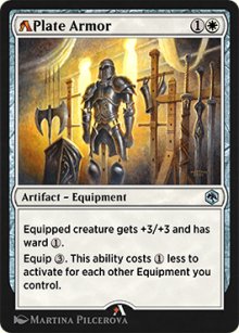 A-Armure de plates - MTG Arena: Rebalanced Cards