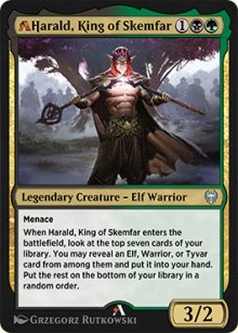 A-Harald, roi de Skemfar - MTG Arena: Rebalanced Cards