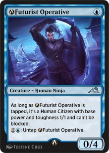 A-Agent futuriste - MTG Arena: Rebalanced Cards