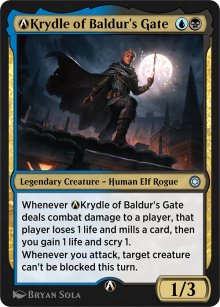 A-Krydle de la Porte de Baldur - MTG Arena: Rebalanced Cards