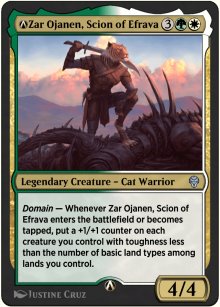 A-Zar Ojanen, scion d'Efrava - MTG Arena: Rebalanced Cards