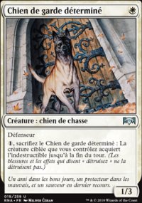 Chien de garde dtermin - 