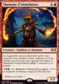 Shamane d'immolation - 