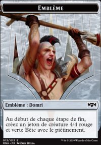 Emblme  Domri, porteur de chaos - 