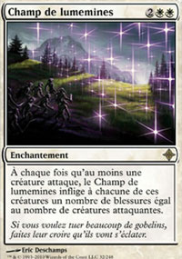 Champ de lumemines - 