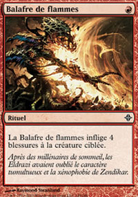 Balafre de flammes - 