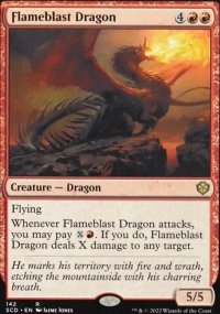 Dragon  la salve de flammes - 