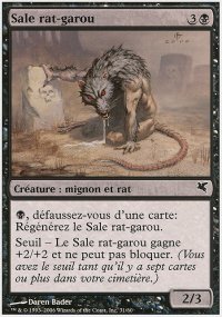 Sale rat-garou - 