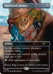 Banni�re en patchwork - Secret Lair