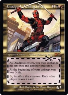Deadpool, Trading Card - Secret Lair
