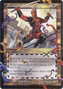 Deadpool, Trading Card - Secret Lair