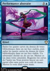 Performance abstraite - Secrets of Strixhaven Commander Decks