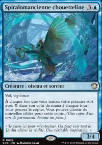 Spiralomancienne chouetteline - Secrets of Strixhaven Commander Decks