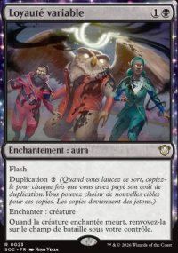 Loyaut� variable - Secrets of Strixhaven Commander Decks