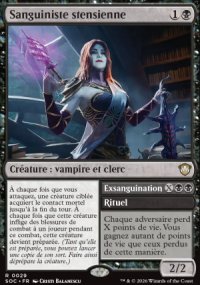 Sanguiniste stensienne<br>Exsanguination - Secrets of Strixhaven Commander Decks