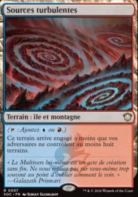 Sources turbulentes - Secrets of Strixhaven Commander Decks
