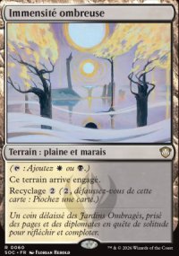 Immensit� ombreuse - Secrets of Strixhaven Commander Decks