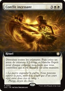 Conflit incessant - Secrets of Strixhaven Commander Decks