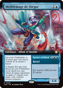 M�ditemage de Dirgur<br>Geyser c�r�bral - Secrets of Strixhaven Commander Decks