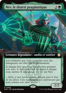 Nev, le doyen pragmatique - Secrets of Strixhaven Commander Decks