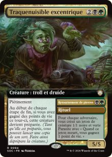 Traquenuisible excentrique<br>Retournement de pierres - Secrets of Strixhaven Commander Decks