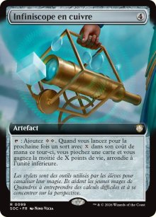 Infiniscope en cuivre - Secrets of Strixhaven Commander Decks
