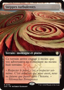 Steppes turbulentes - Secrets of Strixhaven Commander Decks