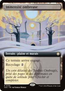Immensit� ombreuse - Secrets of Strixhaven Commander Decks