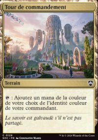 Tour de commandement - Secrets of Strixhaven Commander Decks