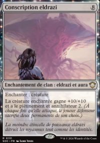 Conscription eldrazi - Secrets of Strixhaven Commander Decks
