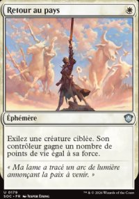Retour au pays - Secrets of Strixhaven Commander Decks