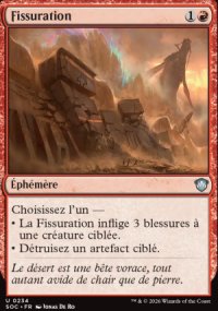 Fissuration - Secrets of Strixhaven Commander Decks