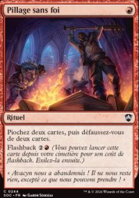 Pillage sans foi - Secrets of Strixhaven Commander Decks