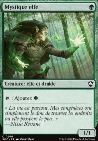 Mystique elfe - Secrets of Strixhaven Commander Decks