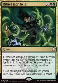 Rituel sacrificiel - Secrets of Strixhaven Commander Decks