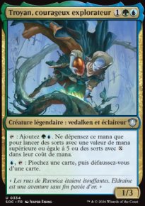 Troyan, courageux explorateur - Secrets of Strixhaven Commander Decks