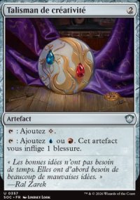 Talisman de cr�ativit� - Secrets of Strixhaven Commander Decks