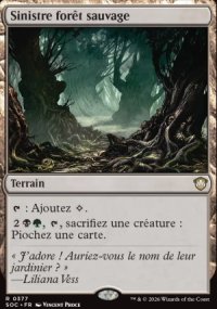 Sinistre for�t sauvage - Secrets of Strixhaven Commander Decks