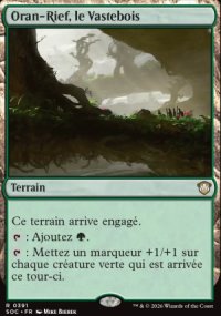 Oran-Rief, le Vastebois - Secrets of Strixhaven Commander Decks