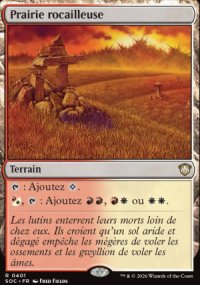 Prairie rocailleuse - Secrets of Strixhaven Commander Decks