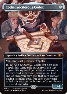 Codie, Vociferous Codex - Special Guests