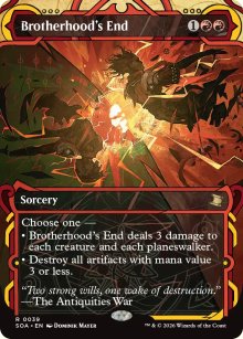 Brotherhood's End - Secrets of Strixhaven Mystical Archive