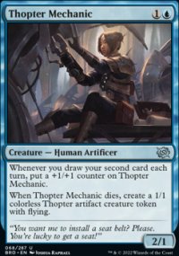 Thopter Mechanic - 