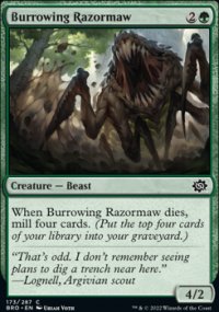 Burrowing Razormaw - 