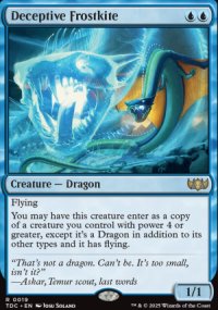 Deceptive Frostkite - Tarkir: Dragonstorm Commander Decks