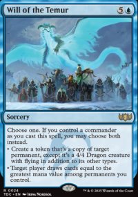 Will of the Temur - Tarkir: Dragonstorm Commander Decks