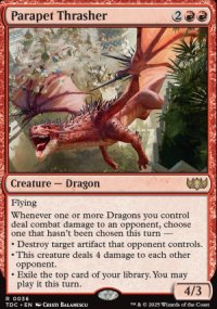 Parapet Thrasher - Tarkir: Dragonstorm Commander Decks